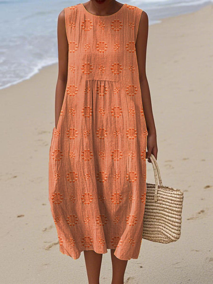 Beatrice - Abito Elegante Senza Maniche con Tasche