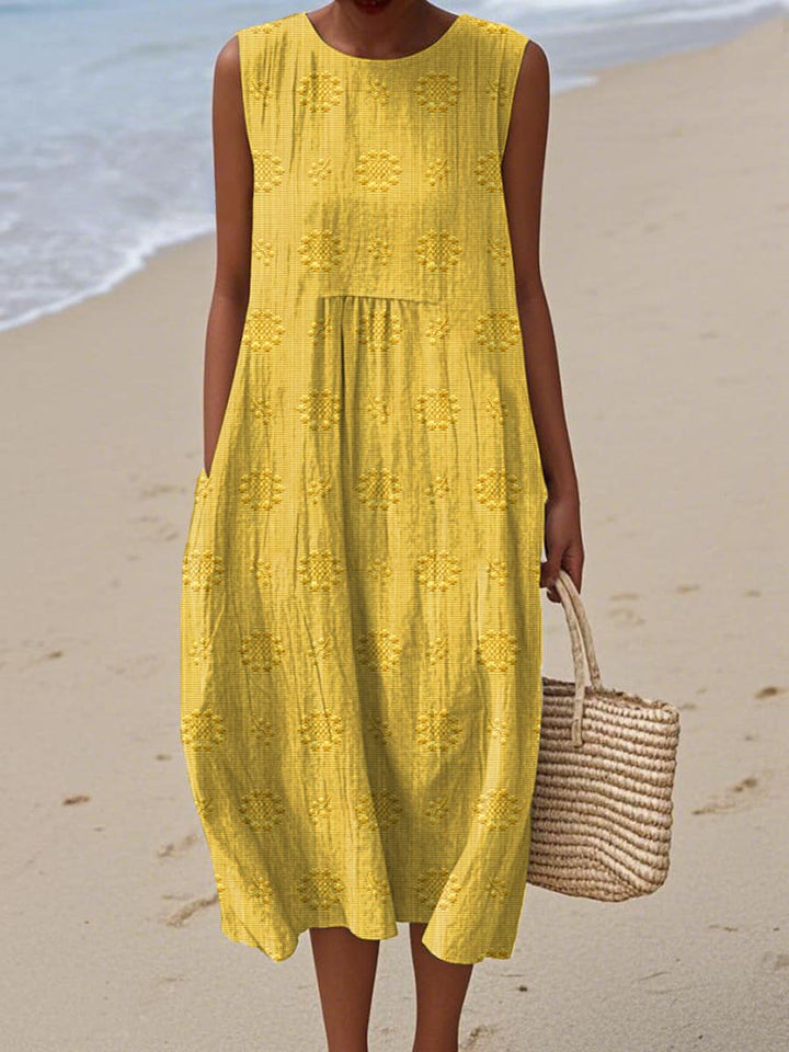 Beatrice - Abito Elegante Senza Maniche con Tasche