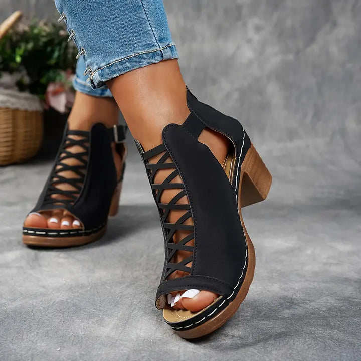 Aubrey™ - Sandali con zeppa eleganti
