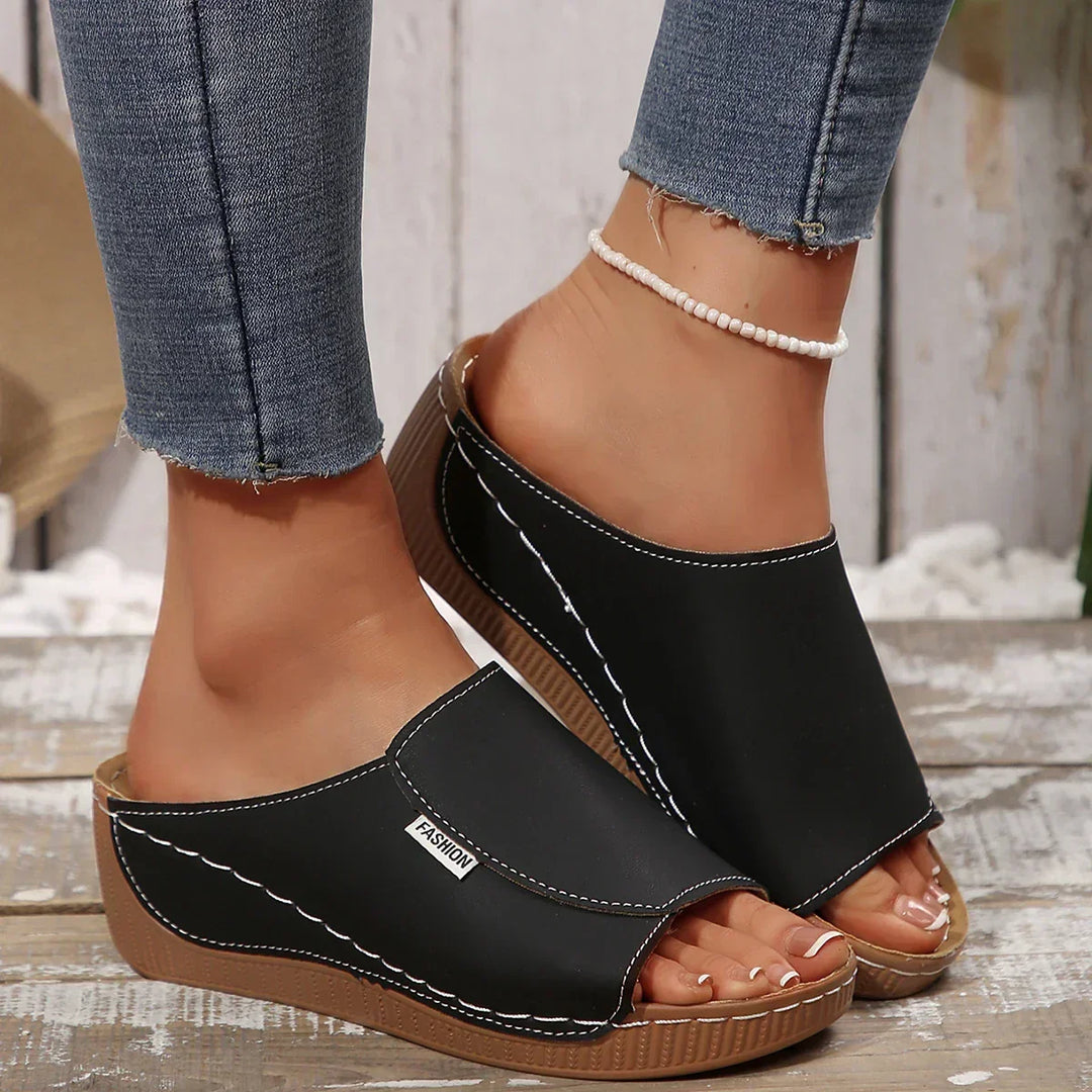 Ella™ - Sandali Casual con Piattaforma e Tacco Medio