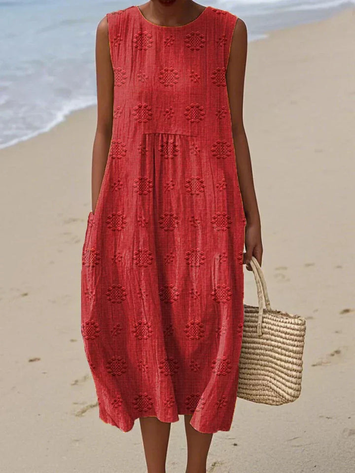 Beatrice - Abito Elegante Senza Maniche con Tasche