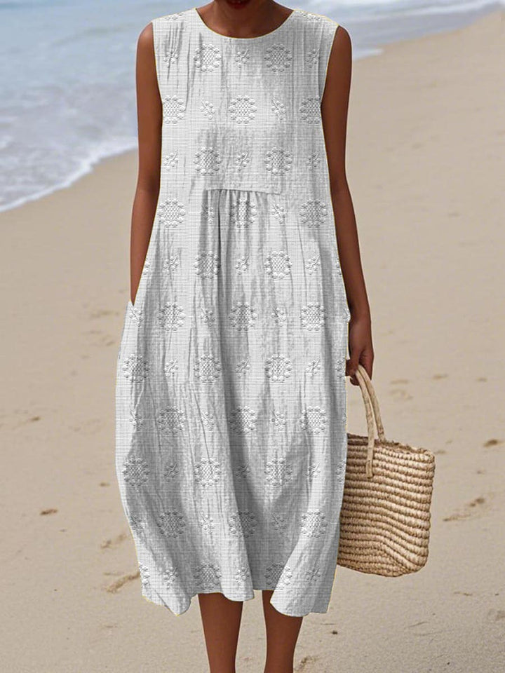 Beatrice - Abito Elegante Senza Maniche con Tasche