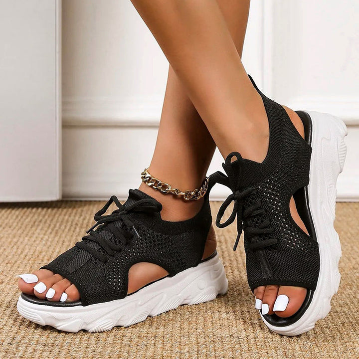Lina™ - Sandali alla Moda e Traspiranti con Piattaforma