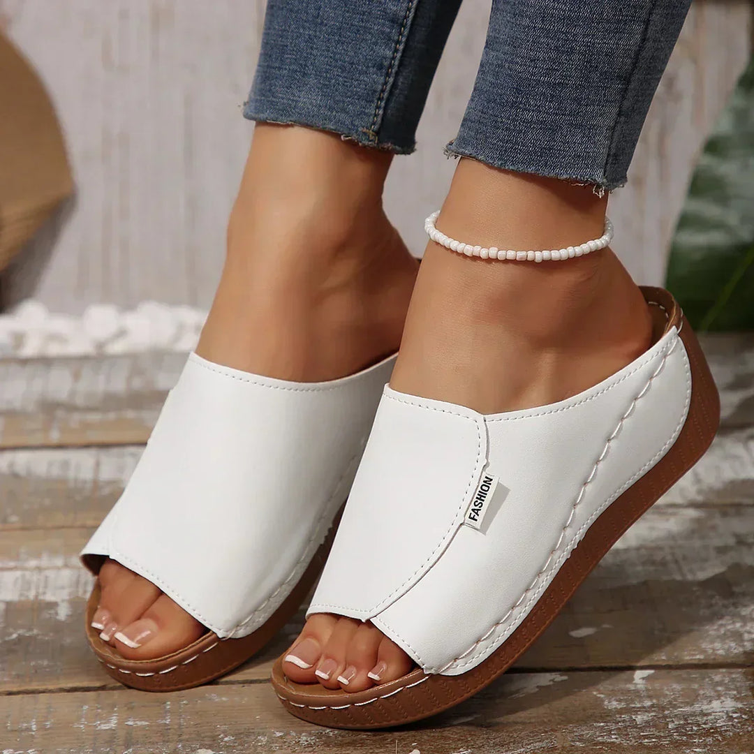 Ella™ - Sandali Casual con Piattaforma e Tacco Medio