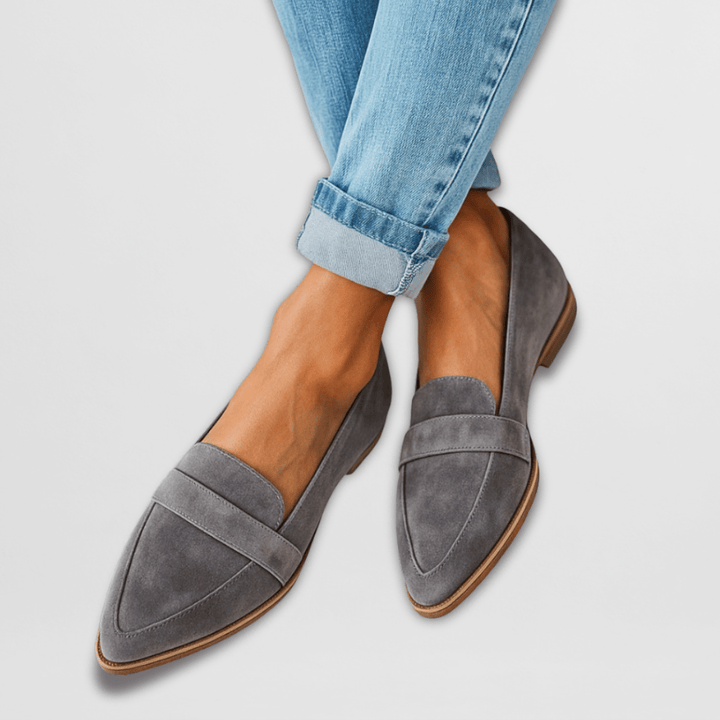 Helen | Mocassini ortopedici in suede morbido