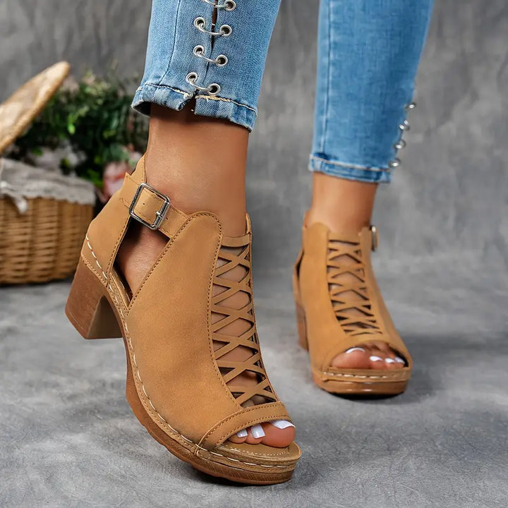 Aubrey™ - Sandali con zeppa eleganti