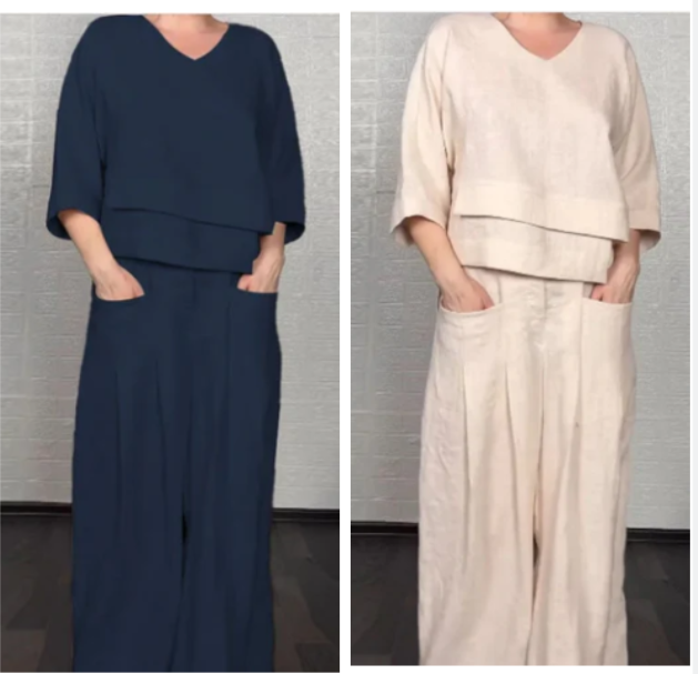 Noa | Completo Minimalista Lungo di Due Pezzi