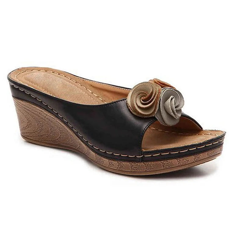 Lily™ - Sandali ortopedici con cinturino a fiore