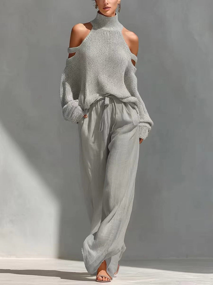 Set di Tessuto e Lino alla Moda