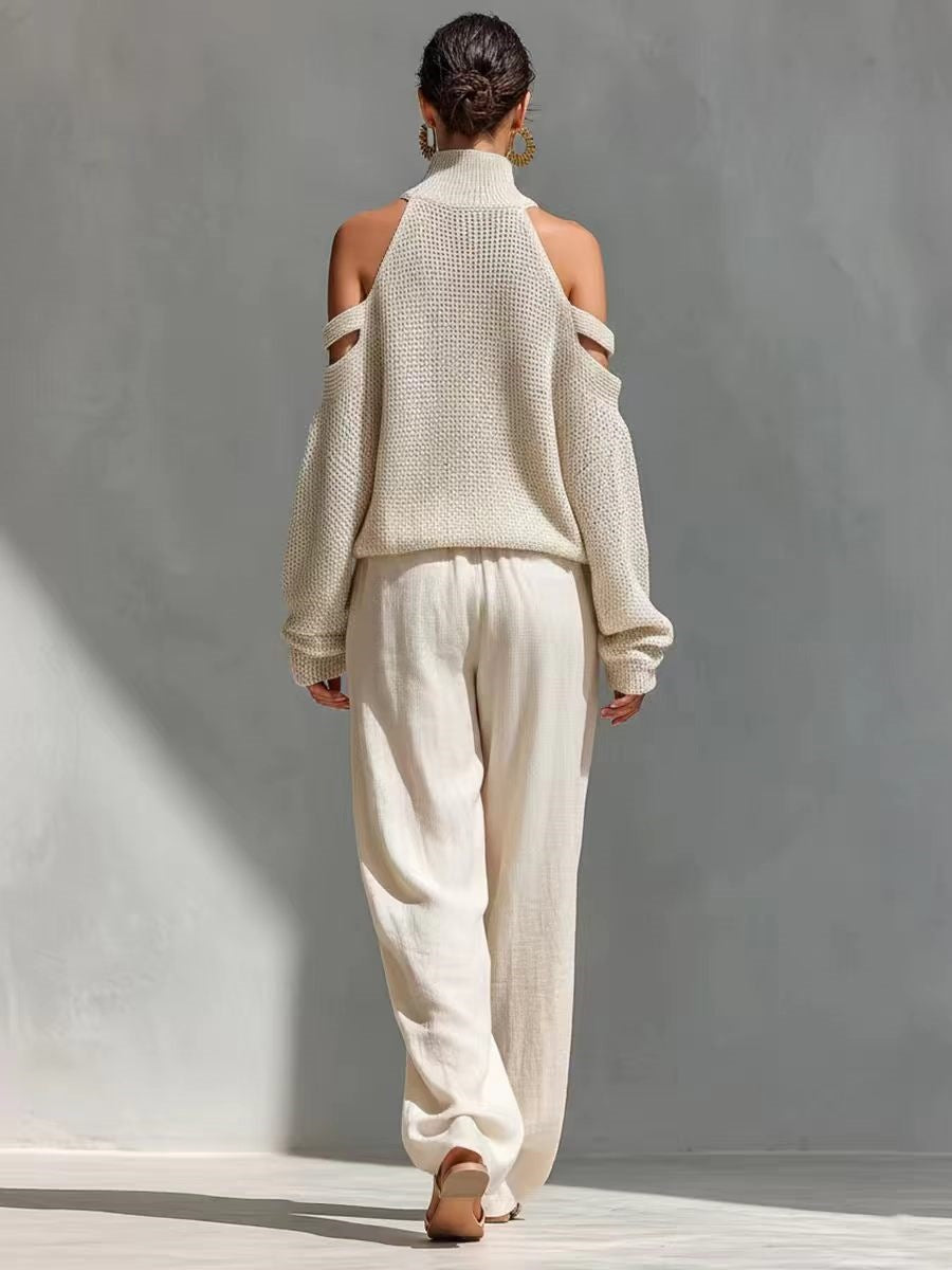 Set di Tessuto e Lino alla Moda
