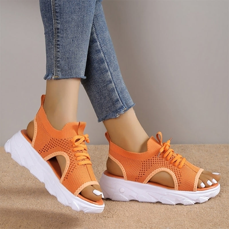 Lina™ - Sandali alla Moda e Traspiranti con Piattaforma