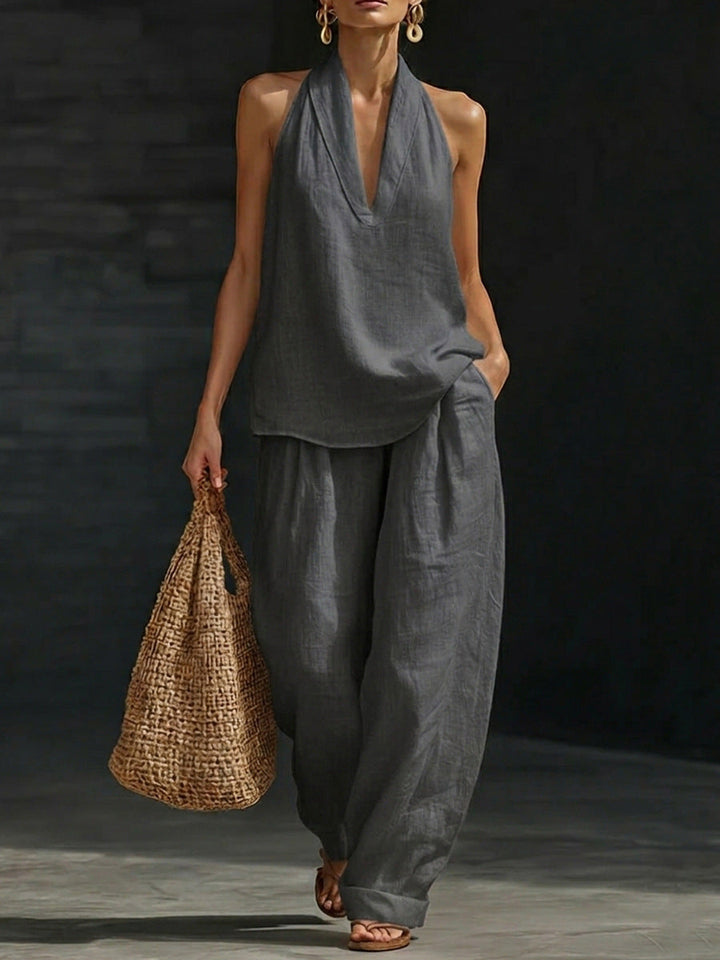 Completo Senza Maniche Zoë™ con Pantaloni Larghi