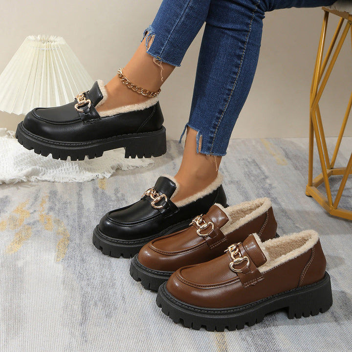Ella™ - Mocassini Spessi Caldi e Confortevoli con Fodera in Pile