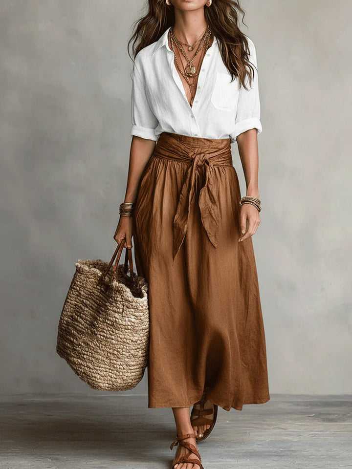 Camilla | Completo Midi con Vita Regolabile