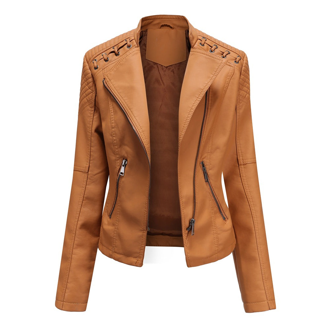 Marguerite™ | Giacca Moto Trapuntata Asimmetrica da Donna
