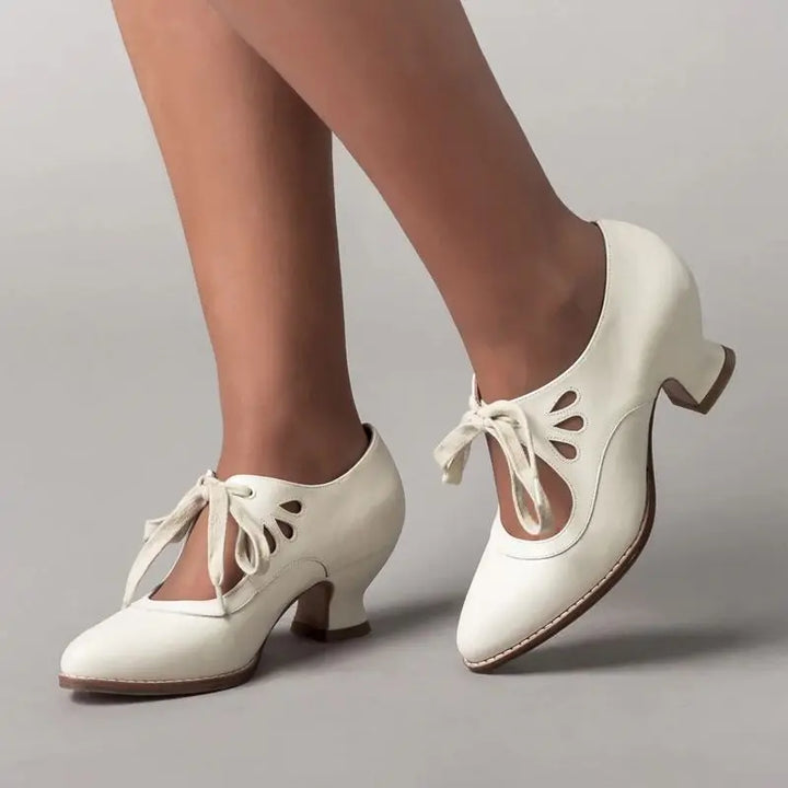 Abigail™ - Sandali con Tacco in Pelle Ortopedici