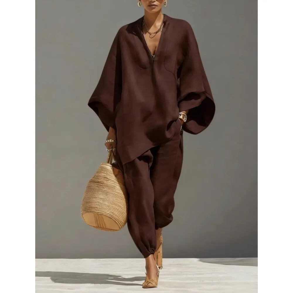 Silvia | Pantaloni Larghi Casual Retro Semplici per Donne