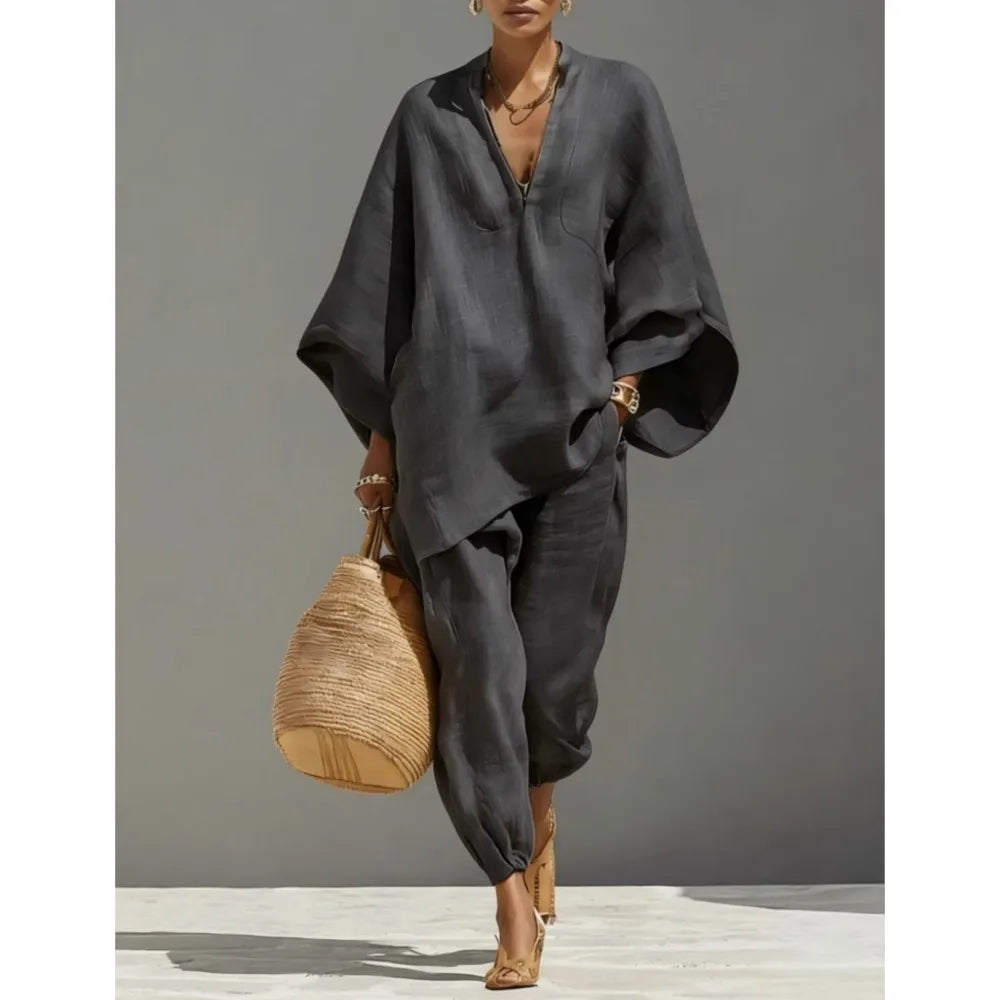 Silvia | Pantaloni Larghi Casual Retro Semplici per Donne