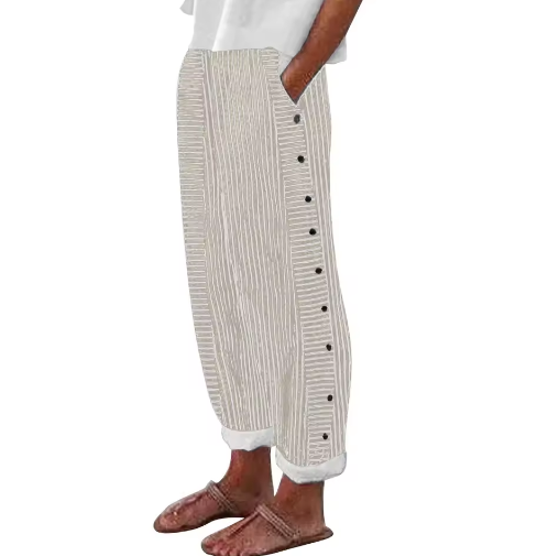 Sharon | Pantaloni Estivi Comodi a Righe