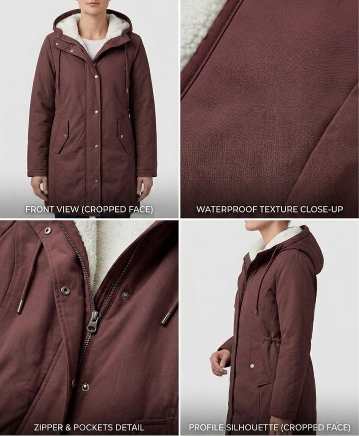 Marjorie™ | Giacca Impermeabile con Cappuccio Confortevole