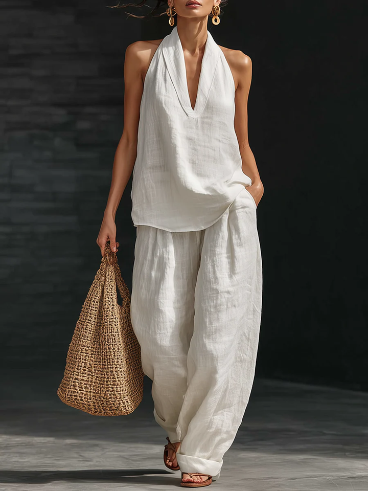 Completo Senza Maniche Zoë™ con Pantaloni Larghi