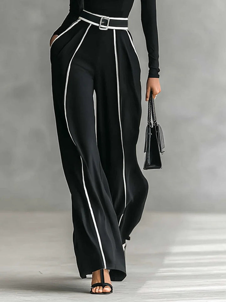 Vera™ | Completo elegante con dettaglio a contrasto