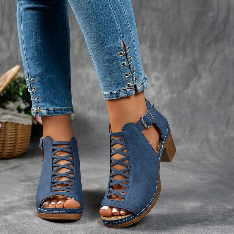 Aubrey™ - Sandali con zeppa eleganti