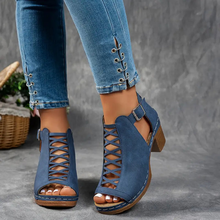 Aubrey™ - Sandali con zeppa eleganti