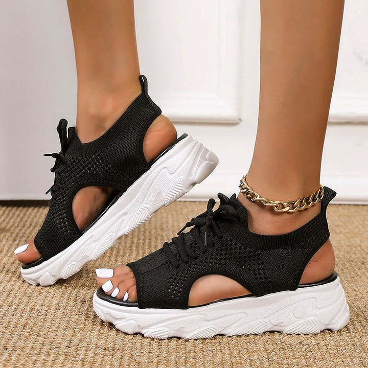 Lina™ - Sandali alla Moda e Traspiranti con Piattaforma