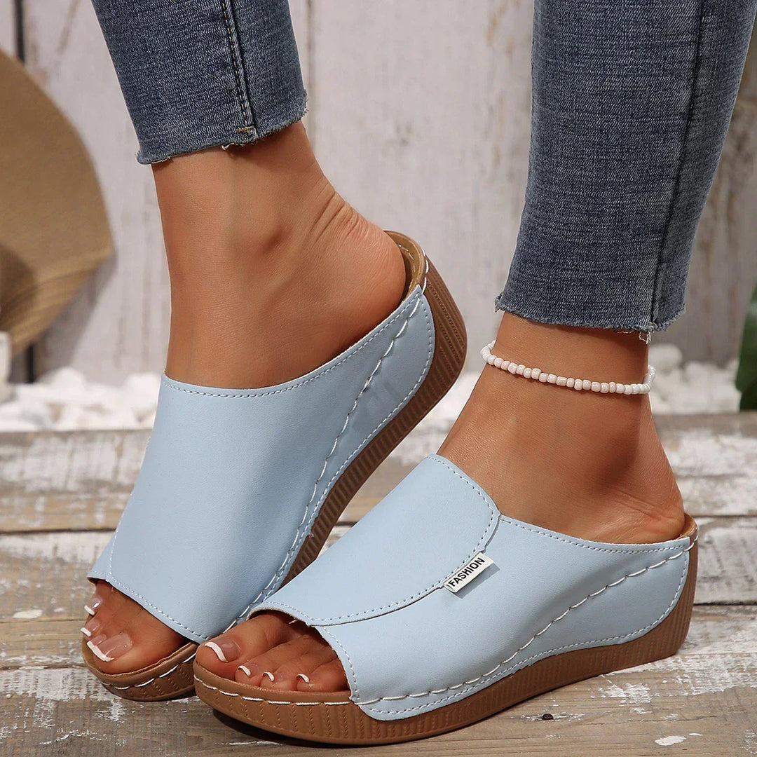Ella™ - Sandali Casual con Piattaforma e Tacco Medio
