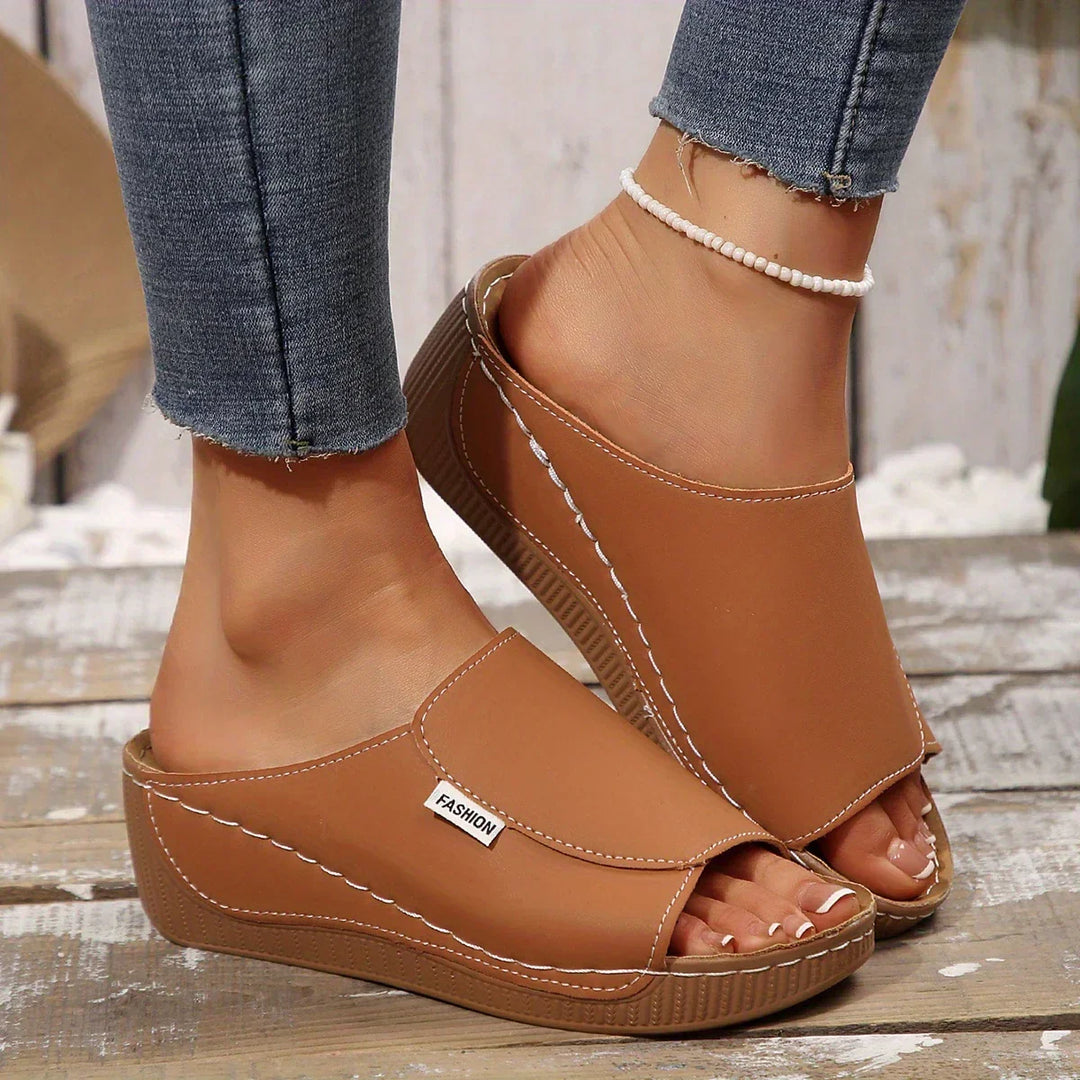 Ella™ - Sandali Casual con Piattaforma e Tacco Medio