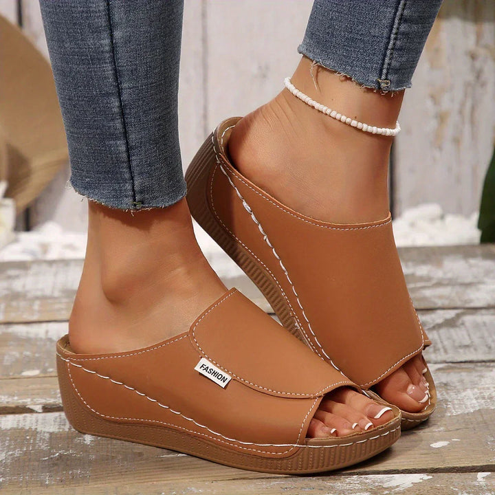 Ella™ - Sandali Casual con Piattaforma e Tacco Medio