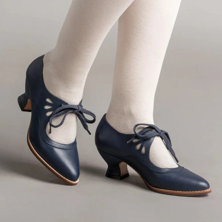Abigail™ - Sandali con Tacco in Pelle Ortopedici