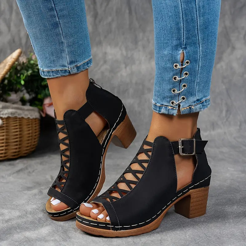 Aubrey™ - Sandali con zeppa eleganti