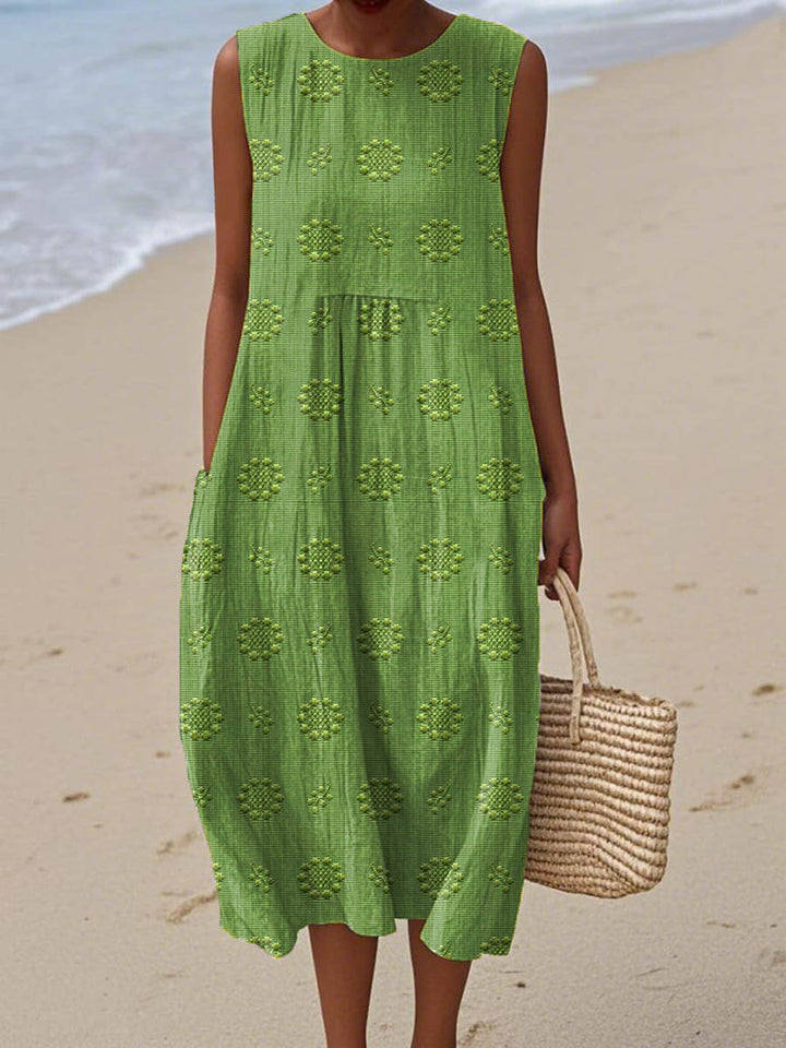 Beatrice - Abito Elegante Senza Maniche con Tasche