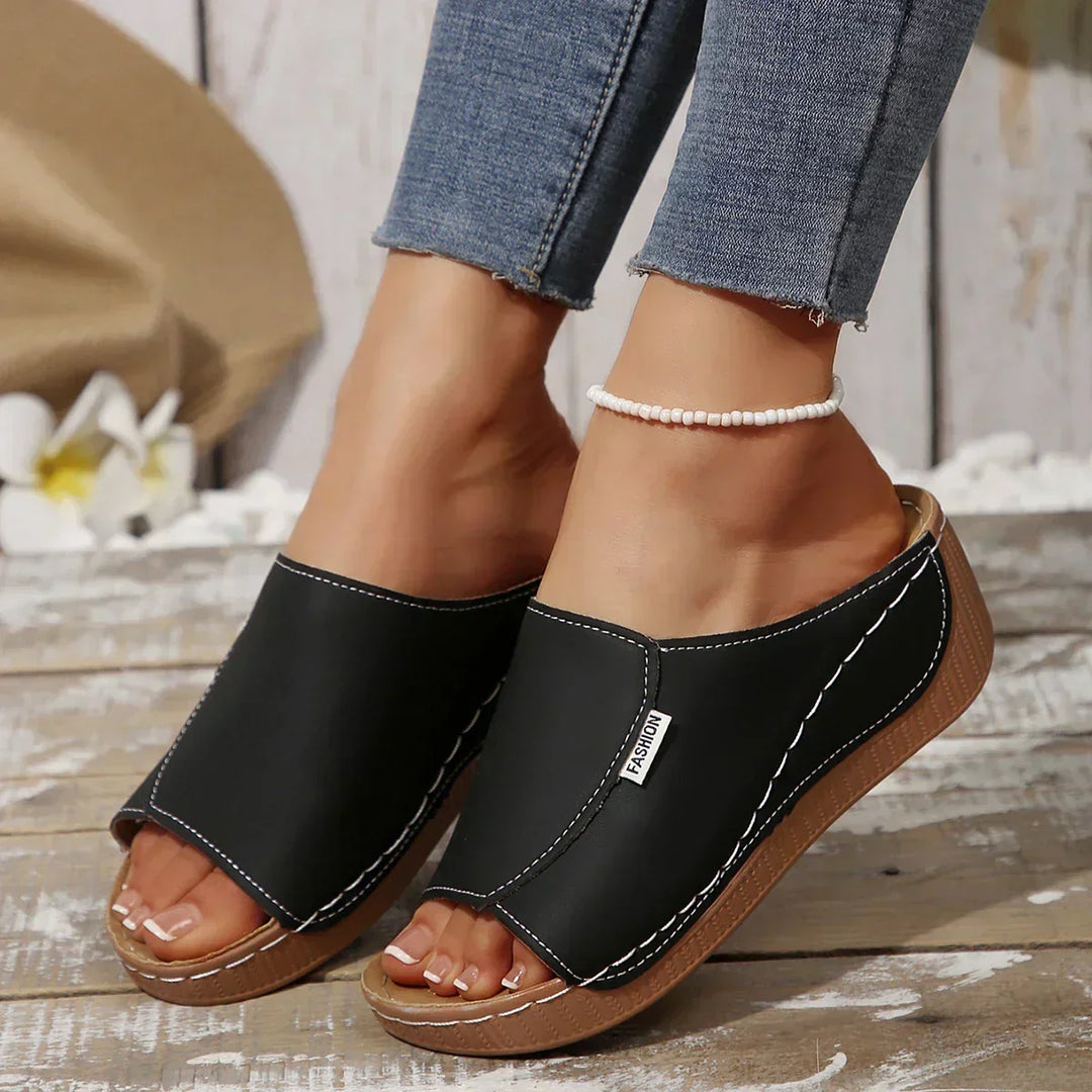 Ella™ - Sandali Casual con Piattaforma e Tacco Medio