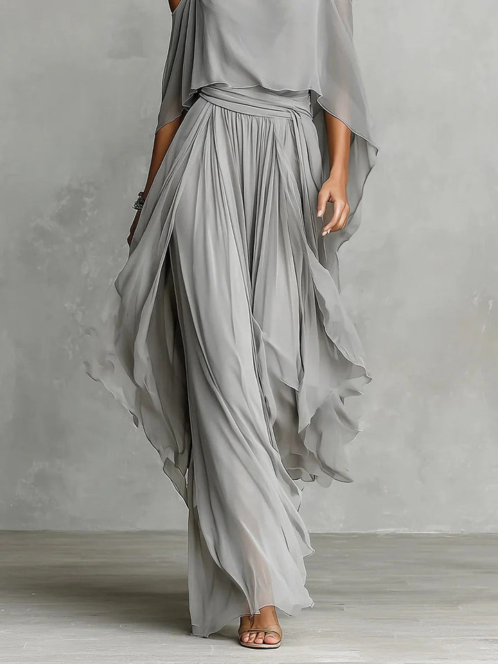 Isabela | Completo Fluido Grigio