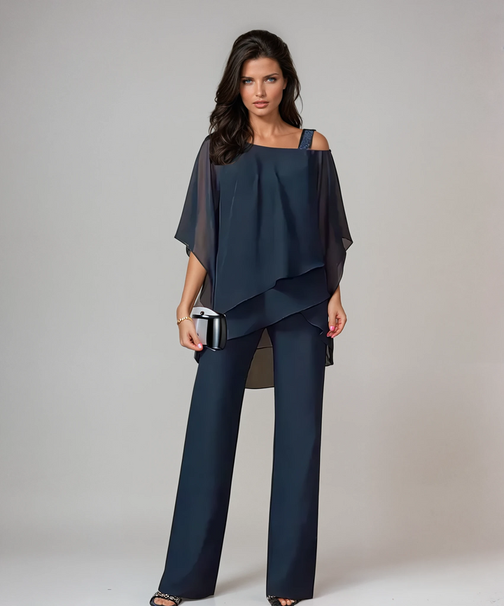 Cynthia | Elegante Completo a Due Pezzi per l'Estate