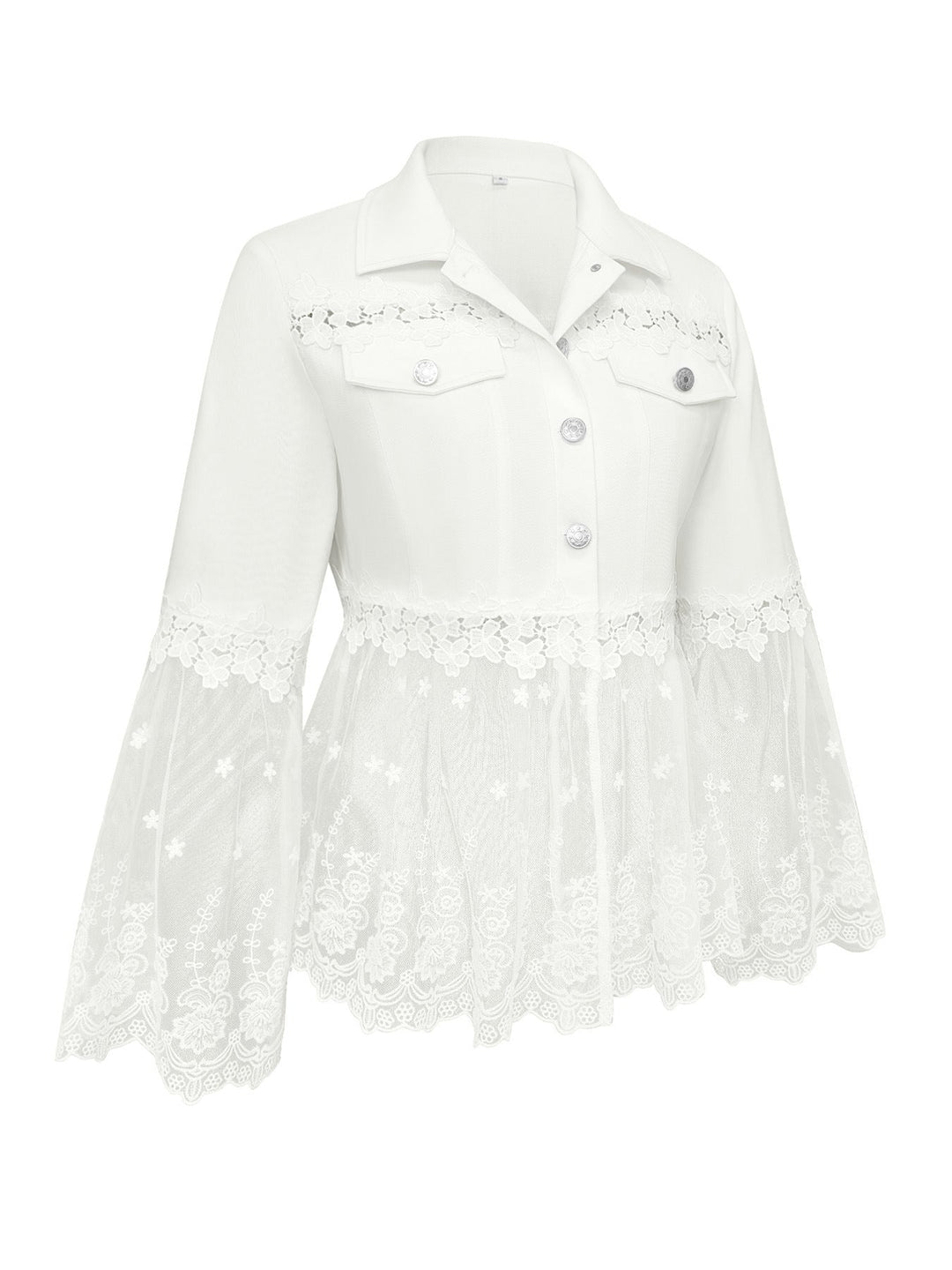 Sunnelace™ | Giacca con Pannello in Pizzo