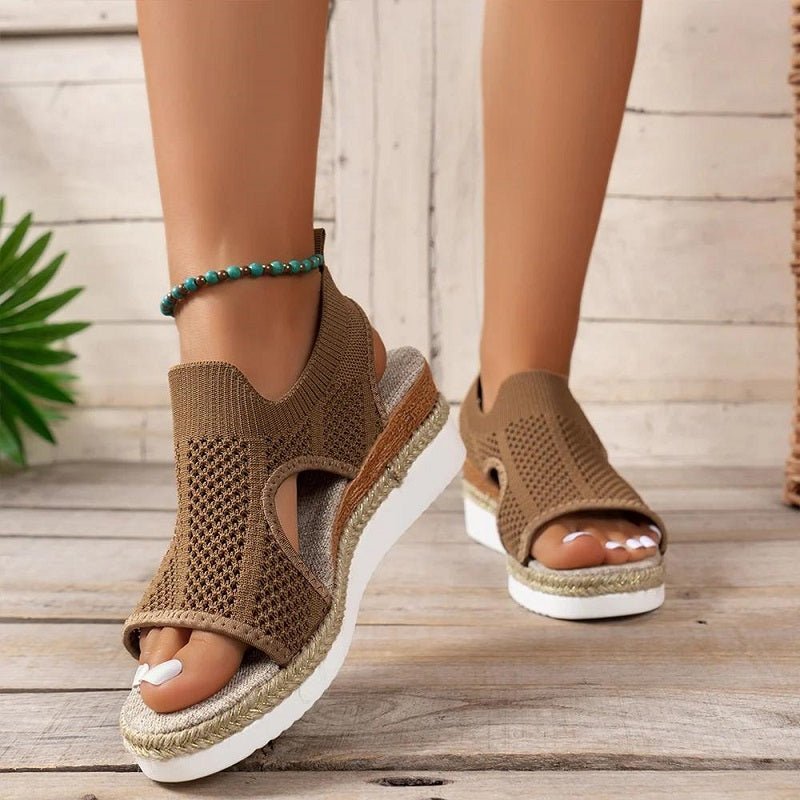 Riley™ - Sandali ortopedici da spiaggia comodi con tacco