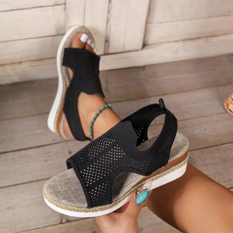 Riley™ - Sandali ortopedici da spiaggia comodi con tacco