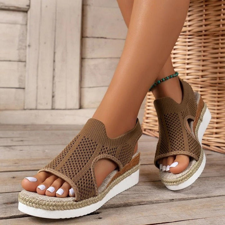 Riley™ - Sandali ortopedici da spiaggia comodi con tacco