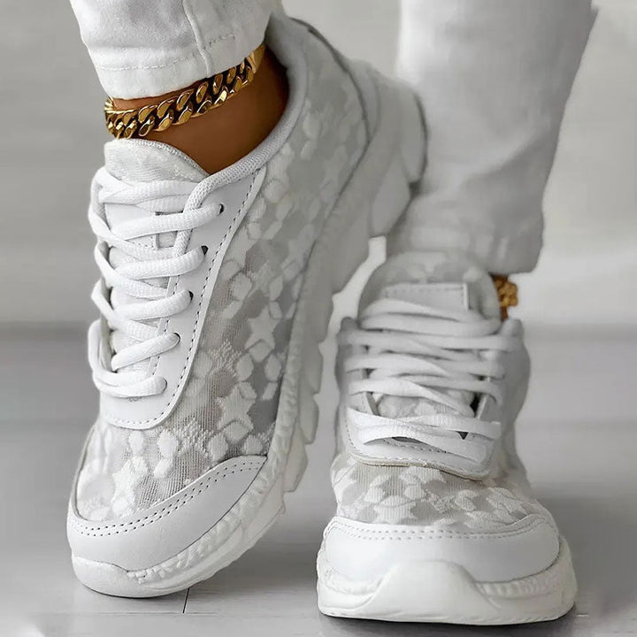 Scarlett™ - Sneakers comode con dettagli fatti a mano