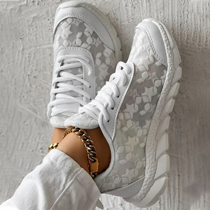Scarlett™ - Sneakers comode con dettagli fatti a mano
