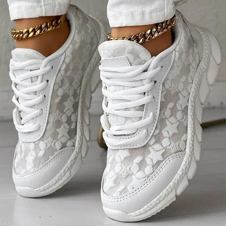 Scarlett™ - Sneakers comode con dettagli fatti a mano