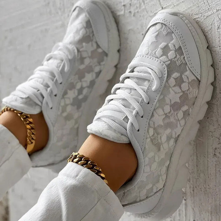 Scarlett™ - Sneakers comode con dettagli fatti a mano
